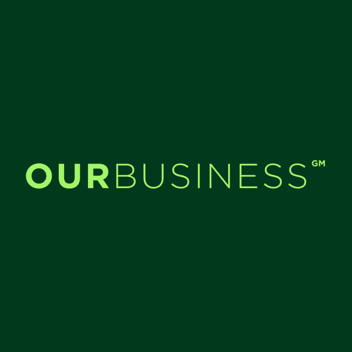 Our Business logo-Dark Green