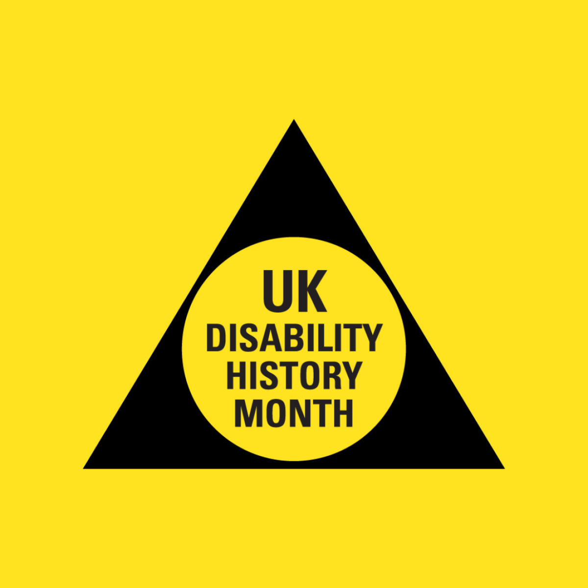 UK Disability History Month logo