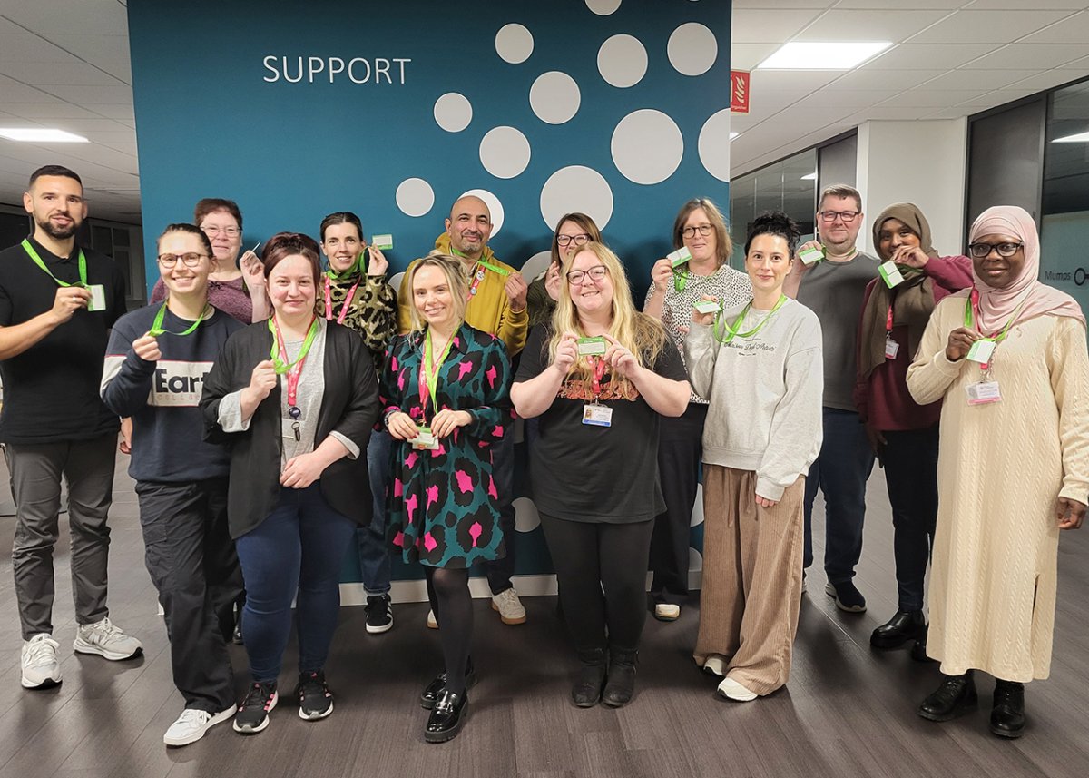 Mental Health First Aider training attendees group photo-December 2024