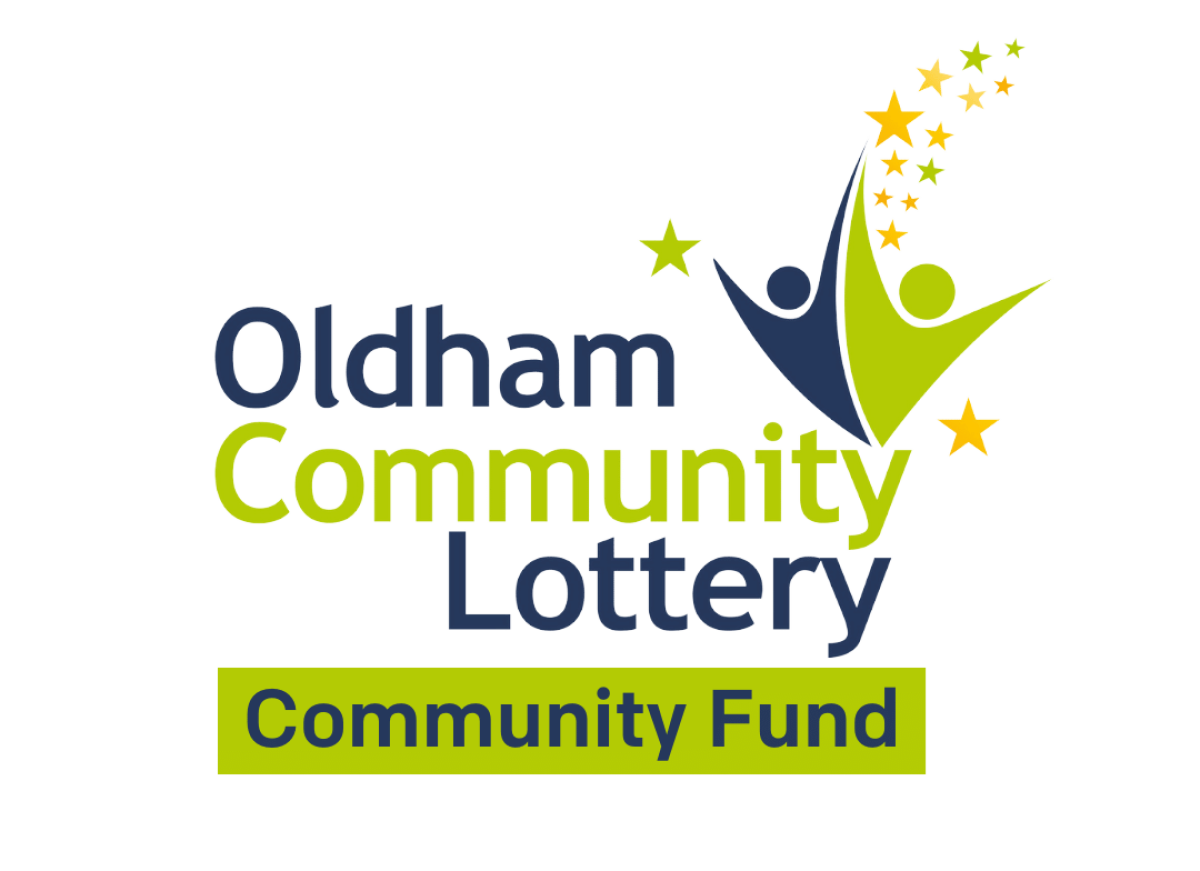 Oldham Community Lottery Community Fund Logo