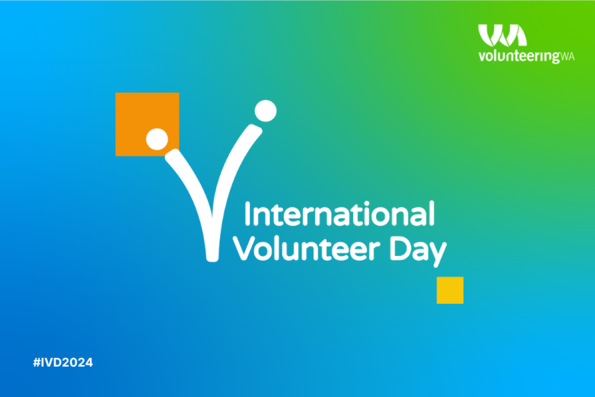 International Volunteer Day Banner