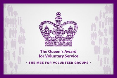 Queens Award for Voluntary Service Logo